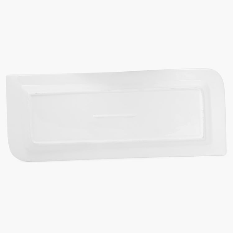 Marshmallow Porcelain Platter - 37.8x15.5cm