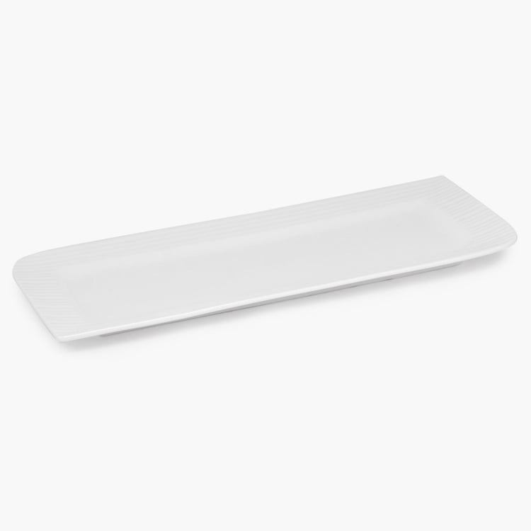 Marshmallow Porcelain Platter - 30x13cm