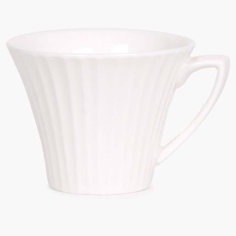 Marshmallow Porcelain Cup and Saucer Set - 80ml