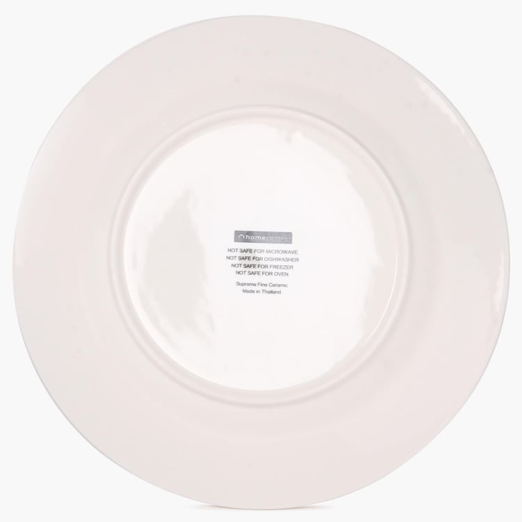 Marshmallow Ceramic Dinner Plate - 27cm