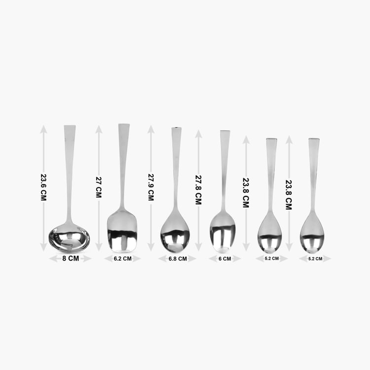 FNS Slimline Stainless Steel Kitchen Tool Set-6 Pcs.