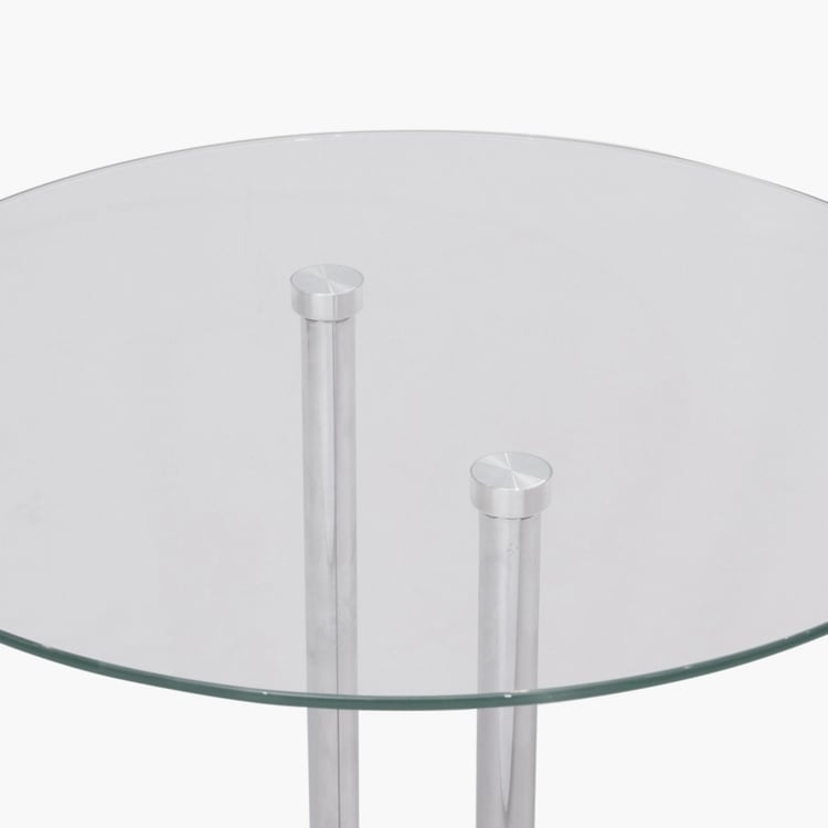 Glass Top Side Table