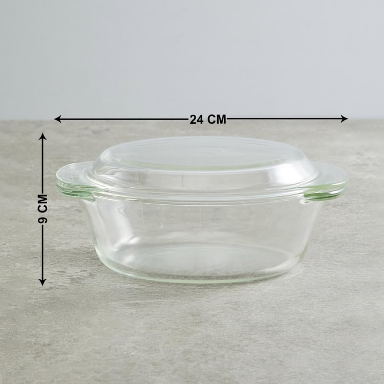 BOROSIL Microwaveble Casserole with Lid