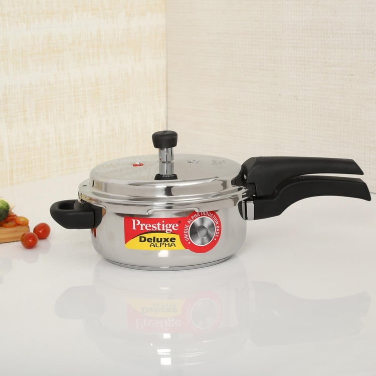 PRESTIGE DELUXE Stainless Steel Pressure Cooker- 3 L