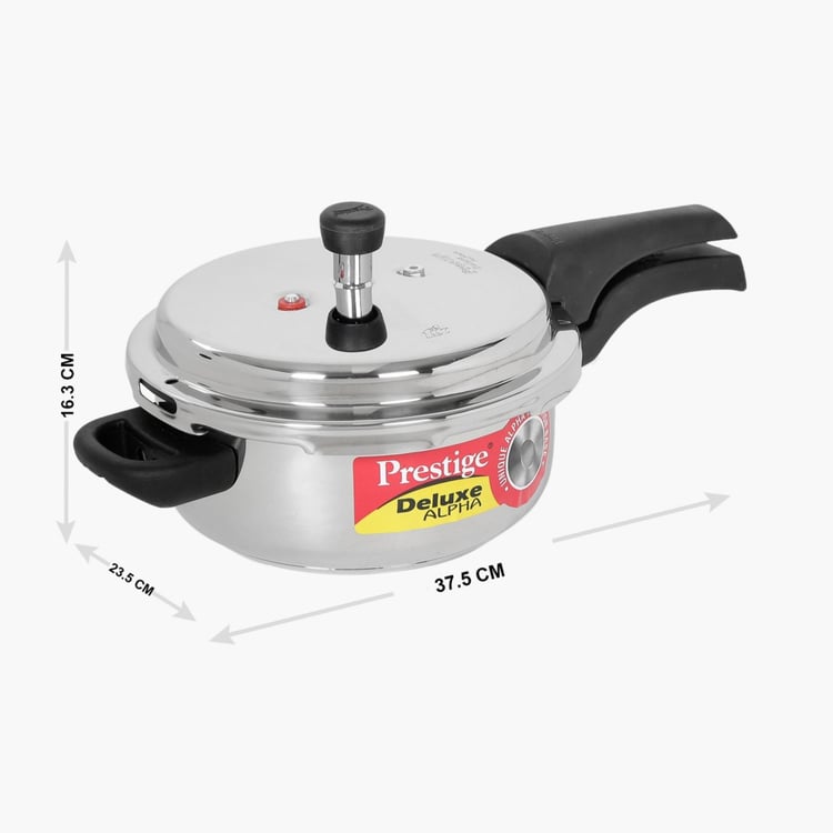 PRESTIGE DELUXE Stainless Steel Pressure Cooker- 3 L