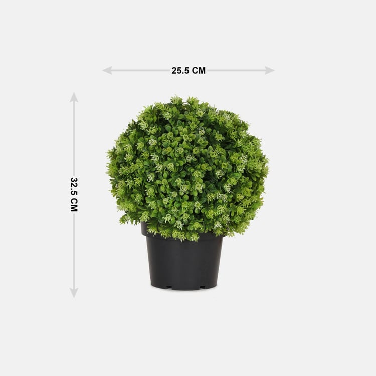 Gardenia Green Bean Artificial Potted Plant