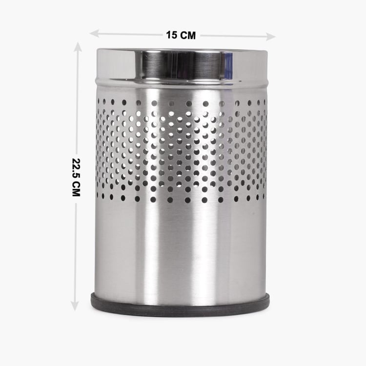 Derby Half Perforated Dustbin