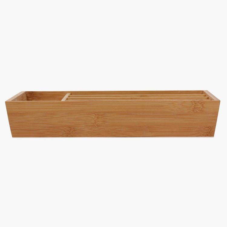 Edulis Bamboo Cutlery Organiser