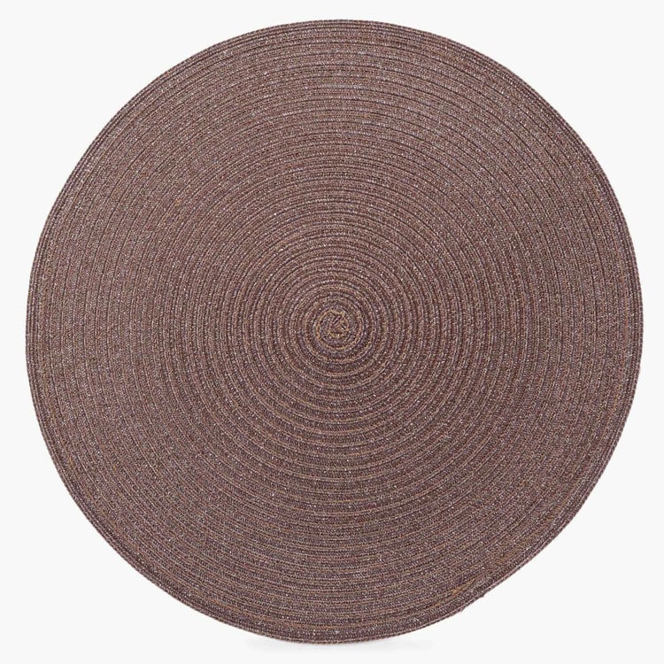 Cinder Rosea Round Placemat