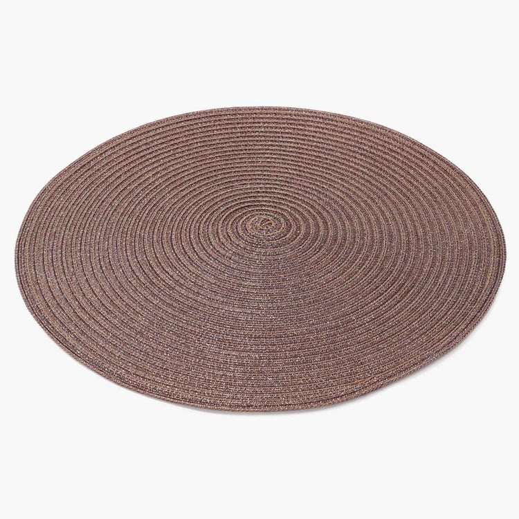 Cinder Rosea Round Placemat