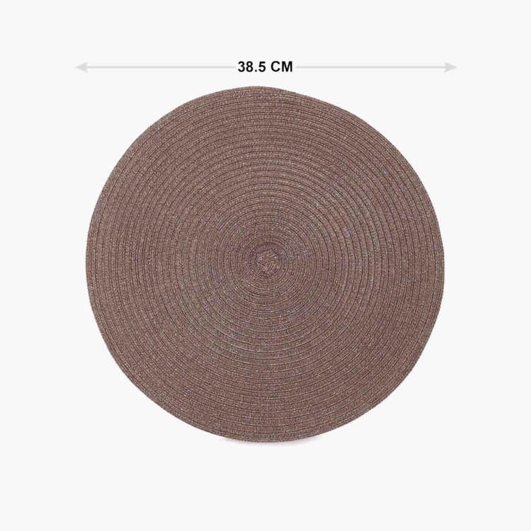 Cinder Rosea Round Placemat