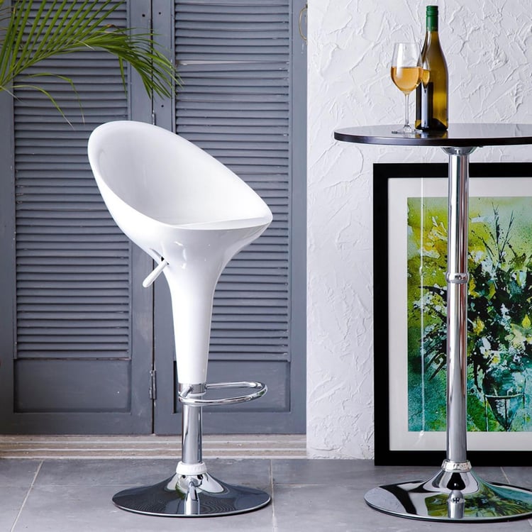 Oslo Bar Chair - White