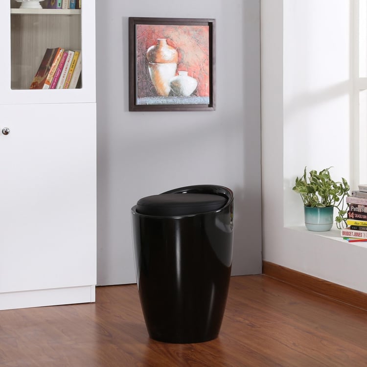 Gabby Ottoman with Storage - Black