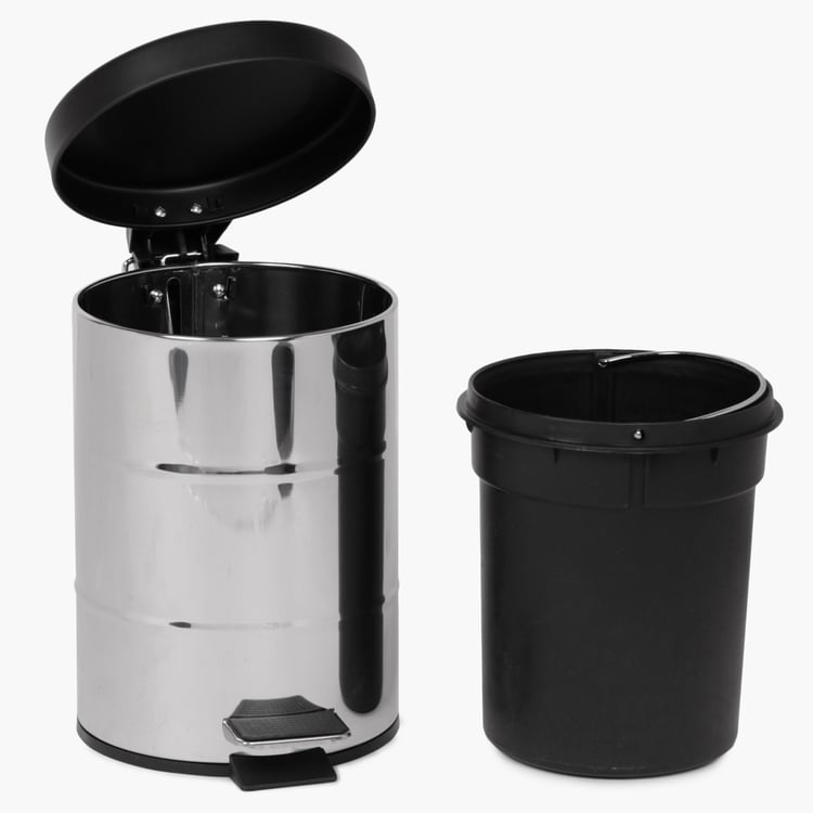 Thurstan Stainless Steel Dustbin - 3 litre