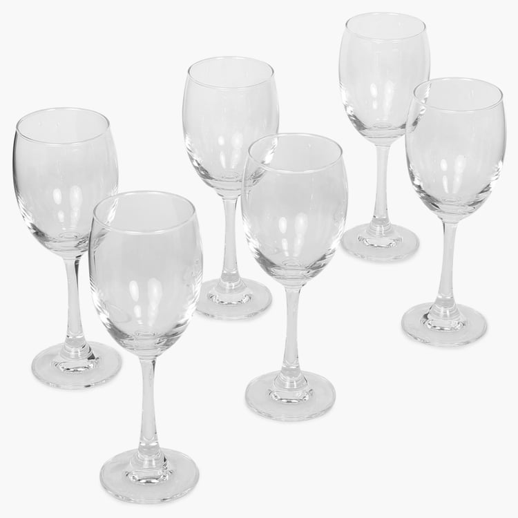 OCEAN  6-piece Duchess Red Wine Glass set-255 ml