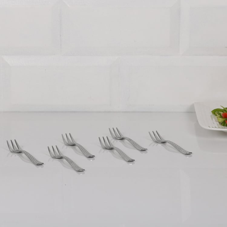 FNS Rhombo Fruit Fork Set-6 Pcs.