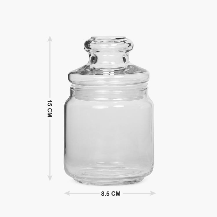 OCEAN Set of 2 Glass Pop Jars - 500ml