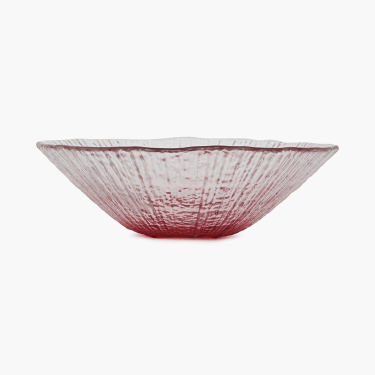 Textured Glass Bowl