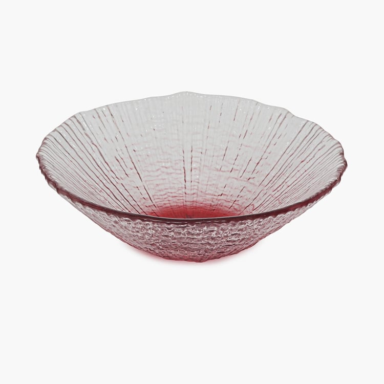 Textured Glass Bowl