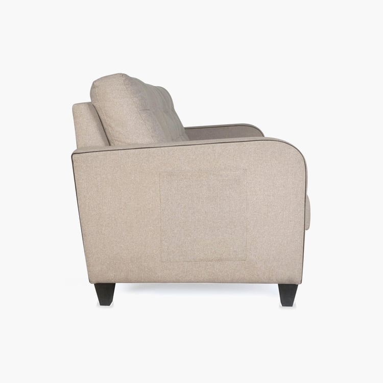 Montoya Serene Fabric 3-Seater Sofa - Beige