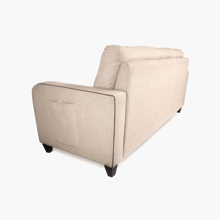 Montoya Serene Fabric 3-Seater Sofa - Beige