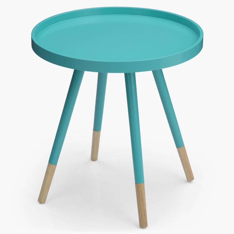 Solo Round Side Table - Blue