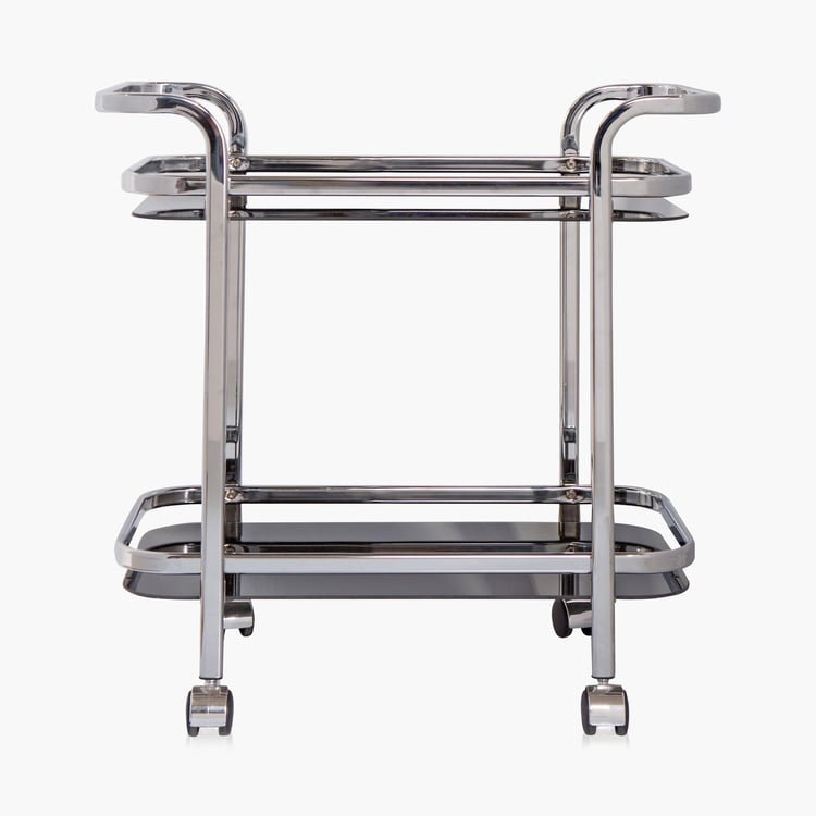 Montoya Serving Trolley - Silver