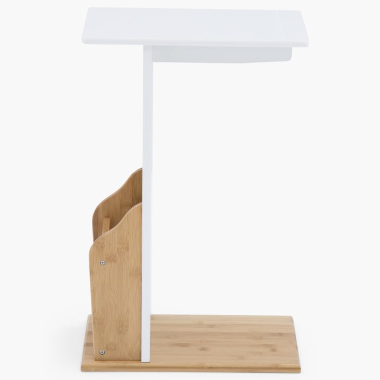 Avalon End Table - White