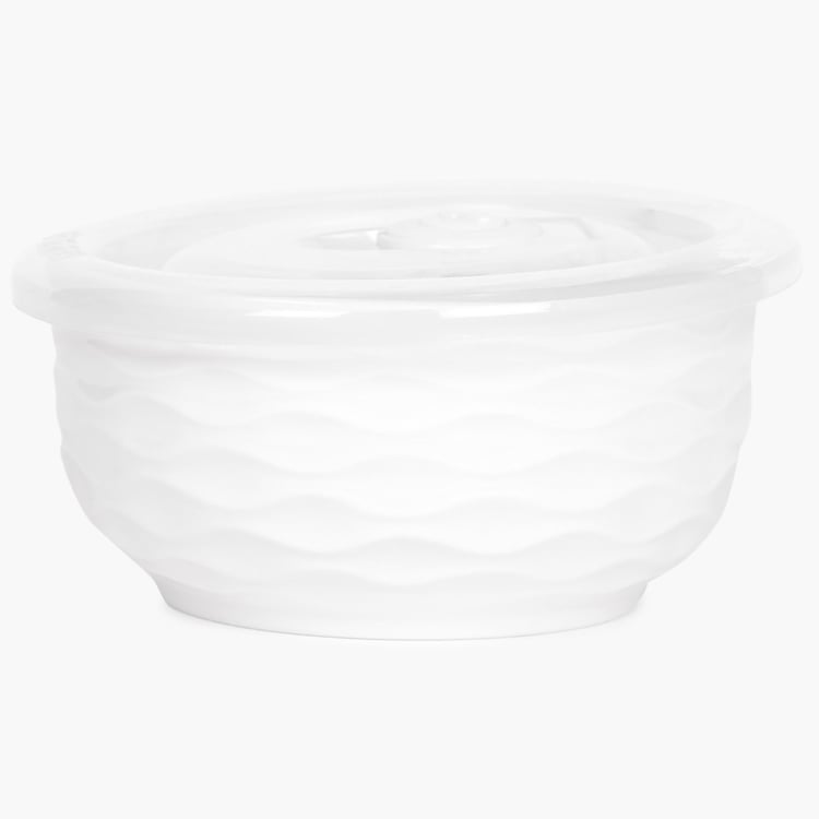 Brook Ceramic Bowl With Lid
