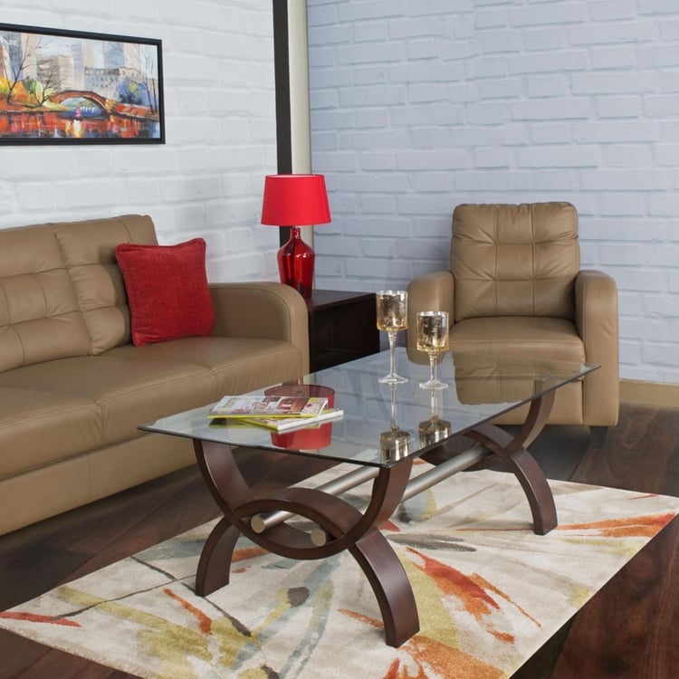 Fusion Glass Top Coffee Table