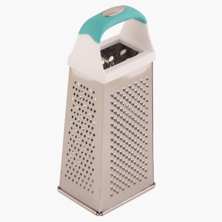 Pelican Four Side Grater With Teal Handle
