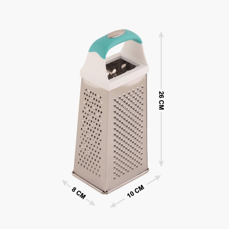 Pelican Four Side Grater With Teal Handle
