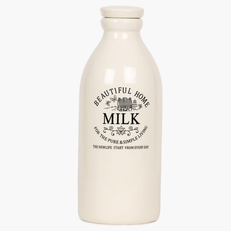 Beautiful Home Ceramic Milk Bottle