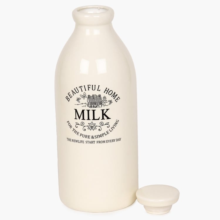 Beautiful Home Ceramic Milk Bottle