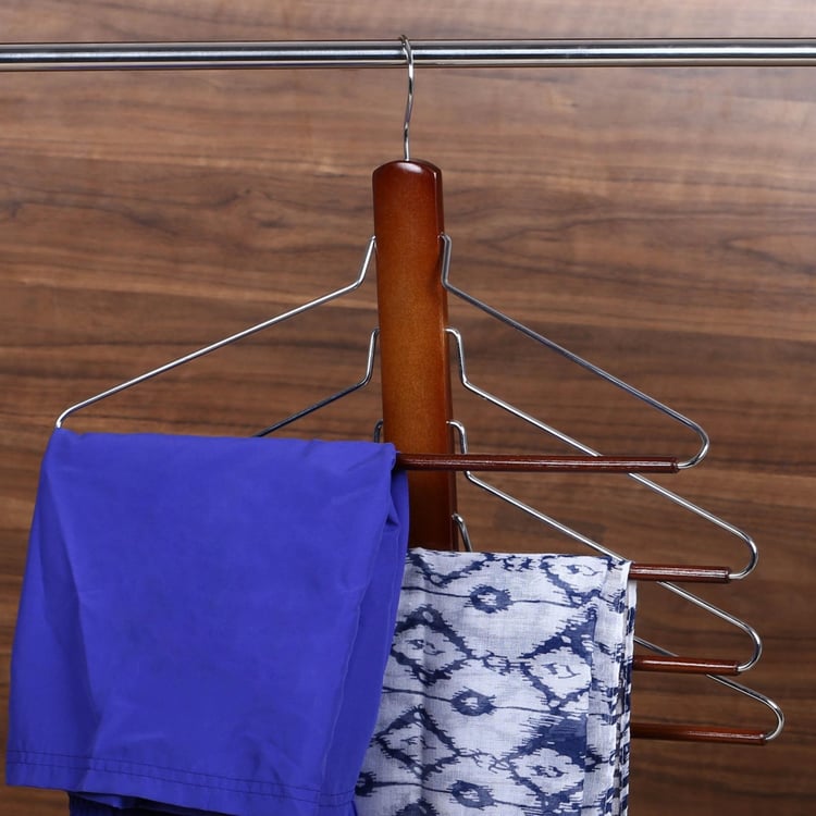 Winston Kennedy Wooden Trouser And Saree Hanger