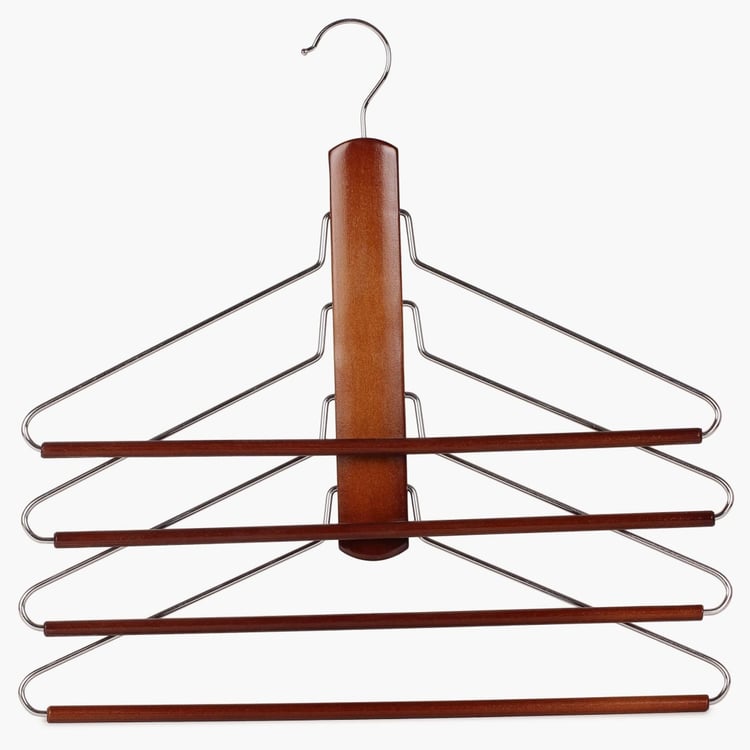 Winston Kennedy Wooden Trouser And Saree Hanger