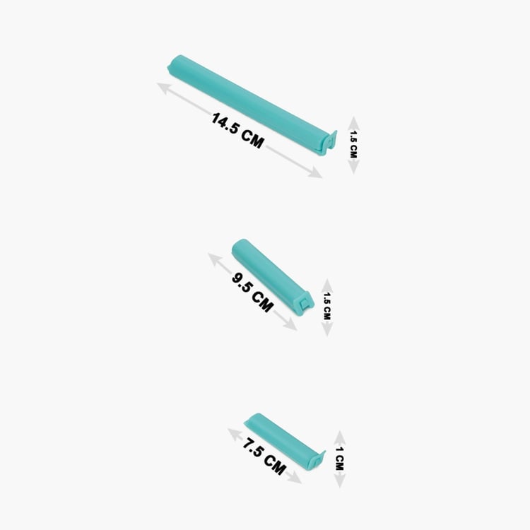 Cilantro Bag Clip Set- 9 Pcs