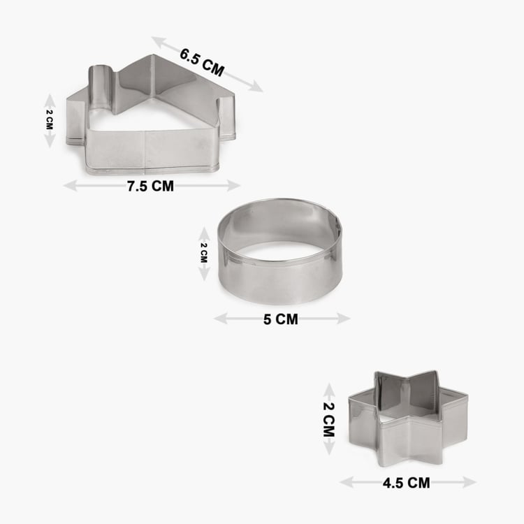 Sweetshop Cookie Cutter- Set Of 3