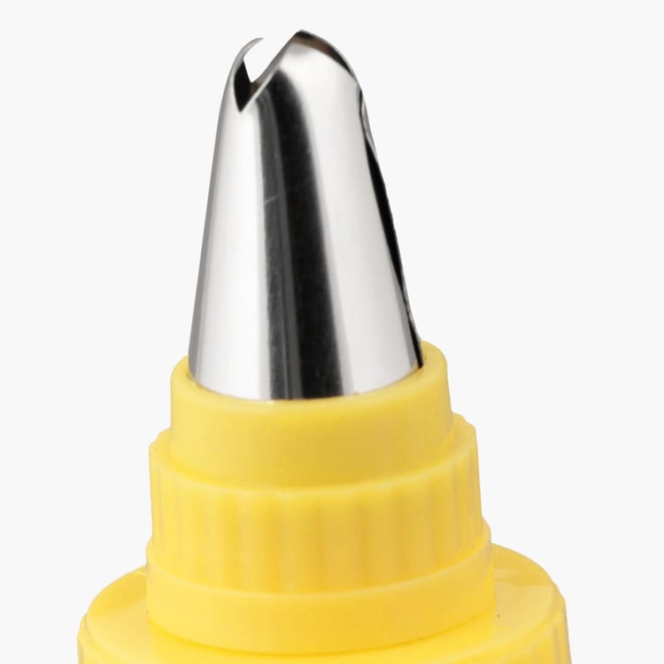 Sweetshop Squeezing Syringe With 3 Decorative Nozzle