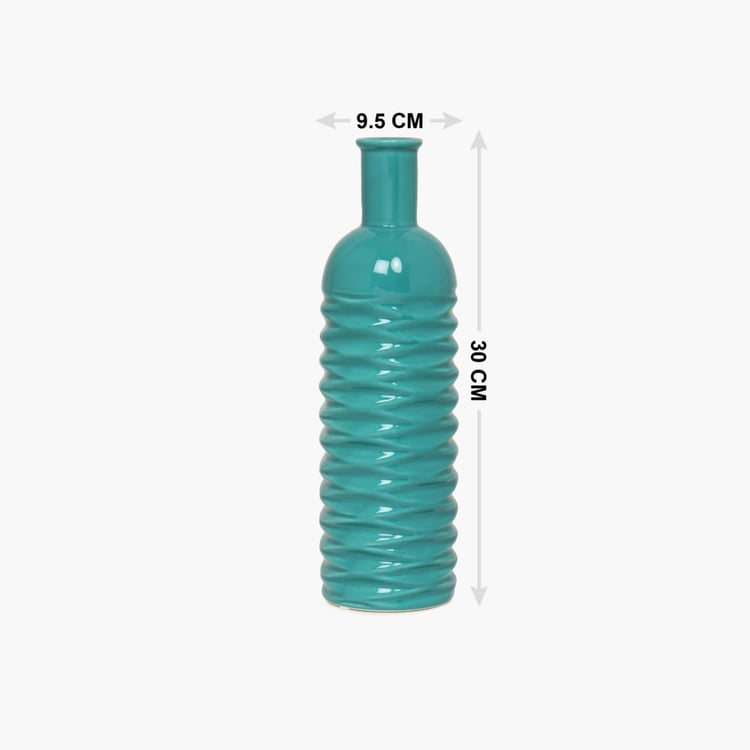 Cypress Teal Vase