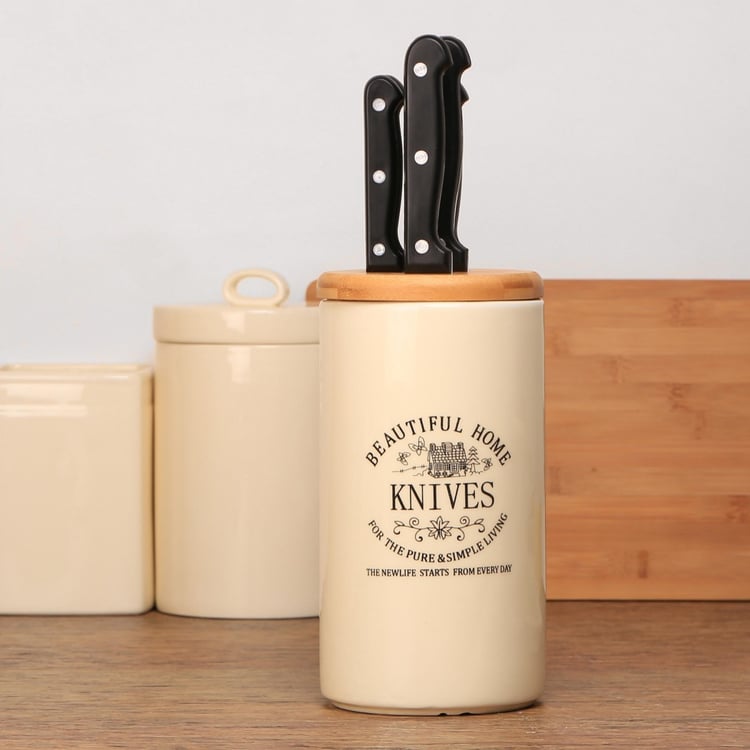 Beautiful Home Ceramic Knife Organizer
