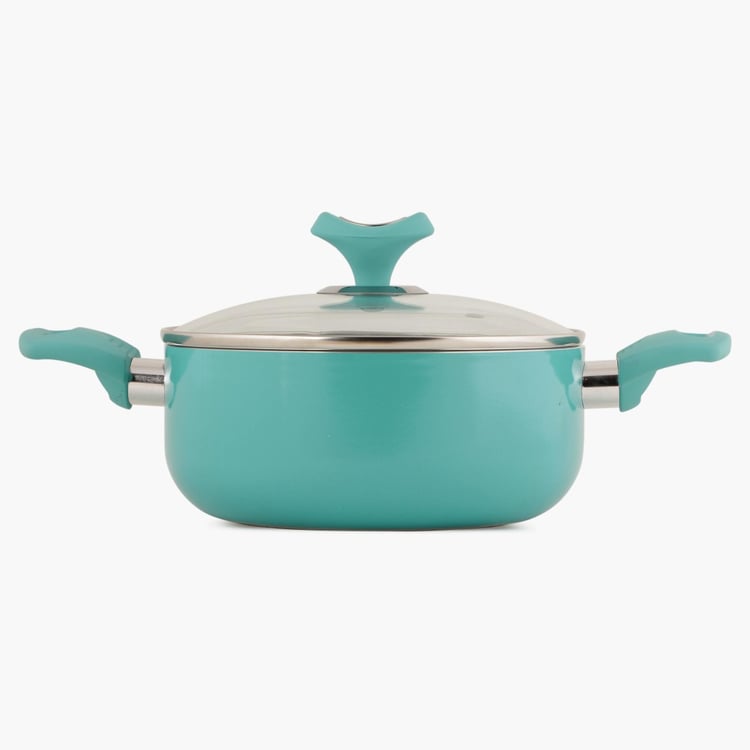 Briston Ceramic Coated Casserole With Lid - 20 CM