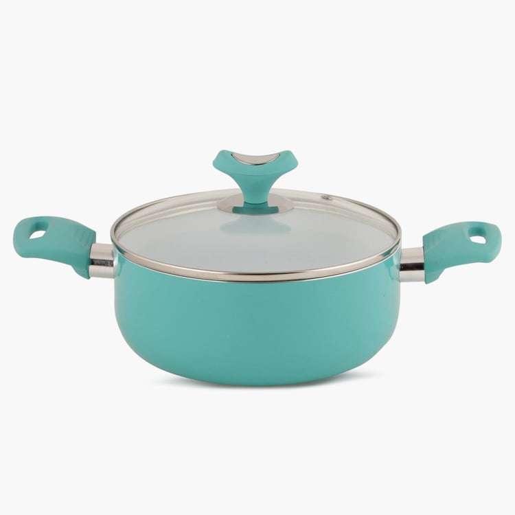 Briston Ceramic Coated Casserole With Lid - 20 CM