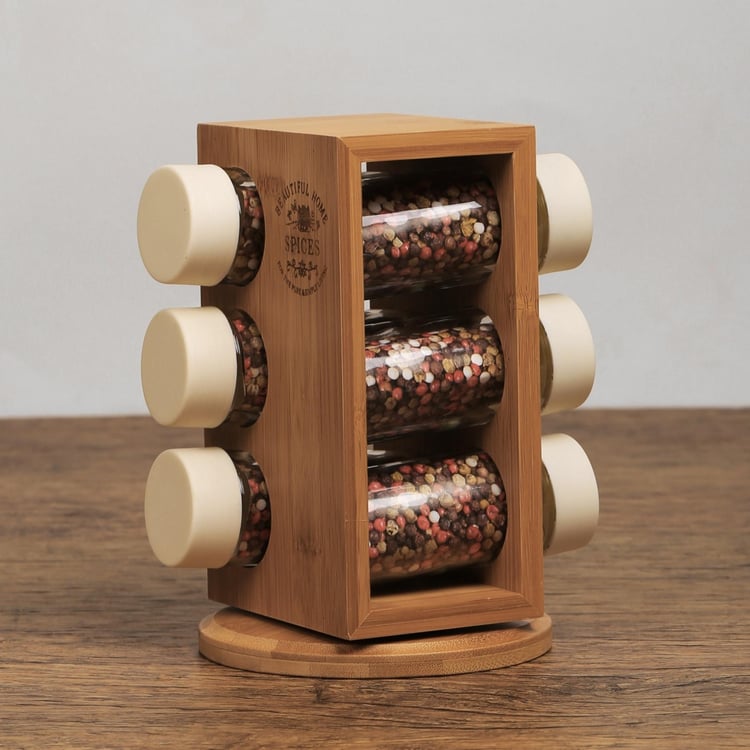 Beautiful Home Spice Rack Set- 7Pcs.