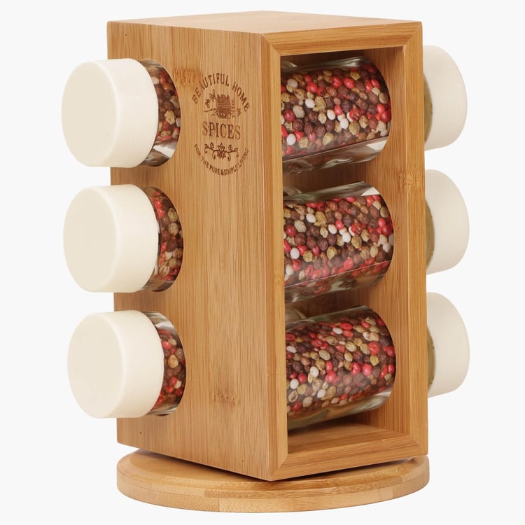 Beautiful Home Spice Rack Set- 7Pcs.