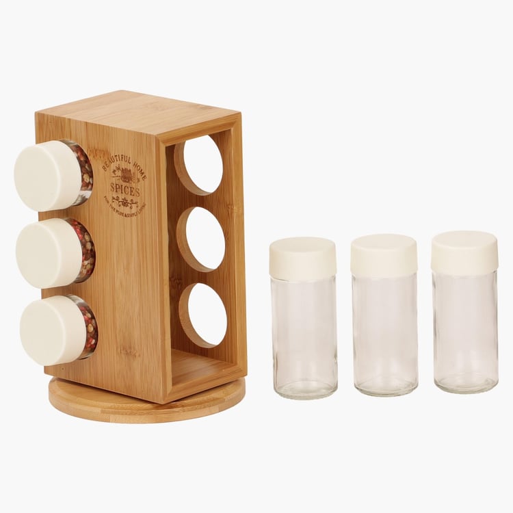 Beautiful Home Spice Rack Set- 7Pcs.