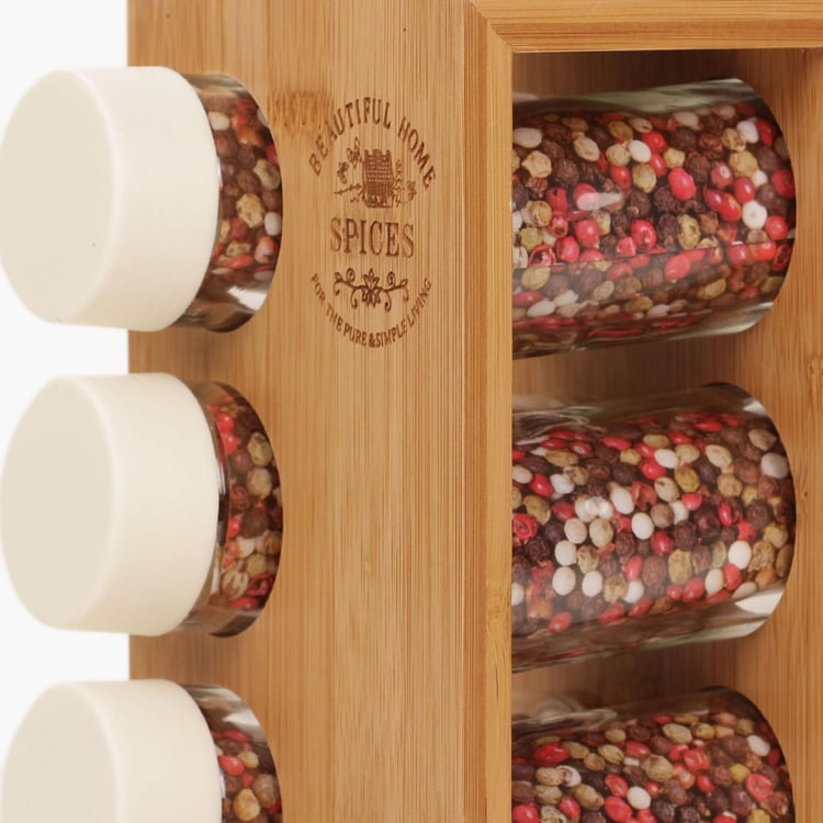 Beautiful Home Spice Rack Set- 7Pcs.