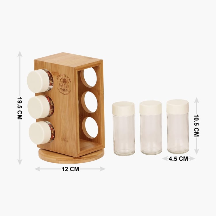 Beautiful Home Spice Rack Set- 7Pcs.