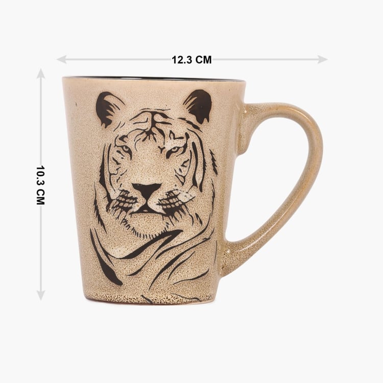 Imperial Tiger Print Mug - 330 ml