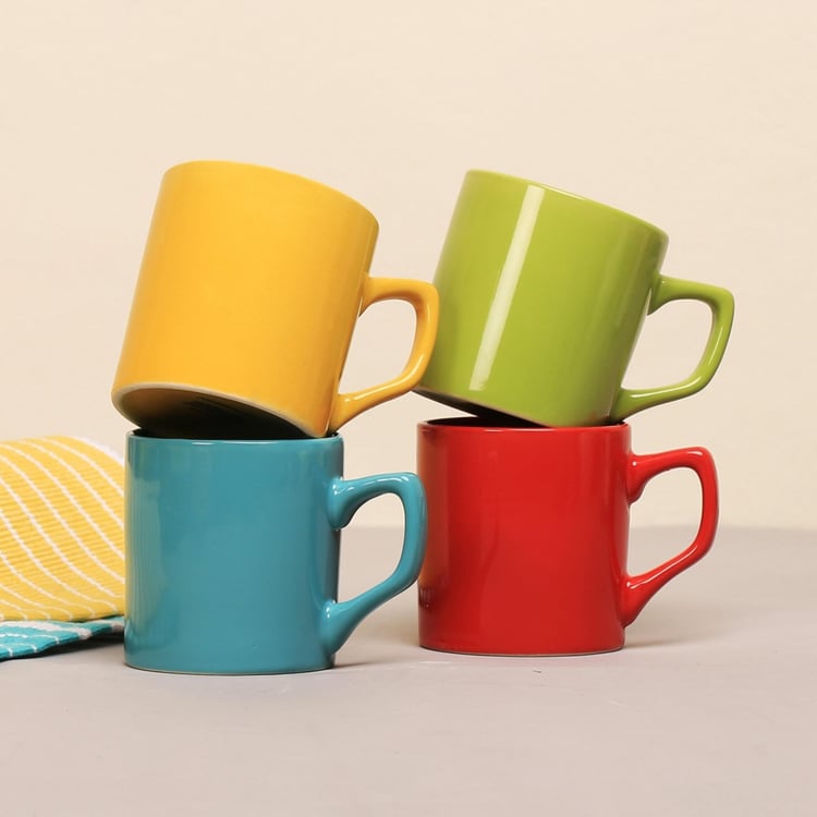 Multi-Colour Small Cup Set- 4 Pcs.